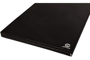 Jeflex - Matelas gymnastique 200 x 100 x 8 cm fabriqué en Allemagne/Tatami judo portable/matelas pliable peu encombrant et tapis de yoga/tapis de gym enfant pour chambre d'enfant