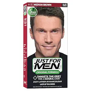 Just For Men Original Formula Hair Color (Medium Brown (H-35)) JFM-HC-MBH35