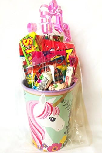 Unicorn Pre Filled Party Tumbler Cups/ Children's Unicorn Gift Bags