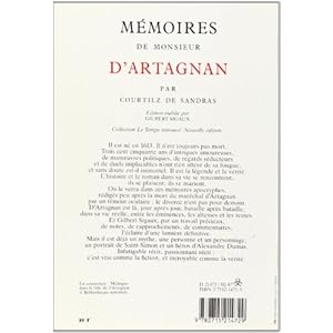 Mémoires de Monsieur d'Artagnan Livre en Ligne Mémoires de Monsieur d'Artagnan Livre en Ligne - Telecharger Ebook