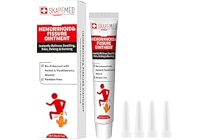 DEEJUNS Haemorrhoid Cream 20g - for Relief of External Discomfort, Itching and Irritation