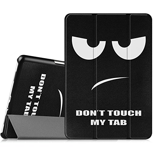 Fintie Samsung Galaxy Tab A 9.7 Hülle Case - Ultra Schlank Superleicht Ständer Smart Shell Cover Schutzhülle Etui Tasche mit Auto Schlaf / Wach Funktion für Samsung Galaxy Tab A 9.7 T550N / T555N 24,6 cm (9,7 Zoll) Tablet-PC, Don't Touch