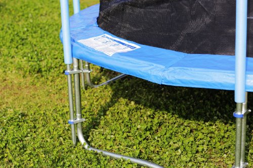 FA Sports Gartentrampolin mit Sicherheitsnetz Flyjump Monster II, blau, 366 cm, 1221 - 5
