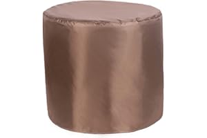 DKLE Housse De Meuble Salon De Jardin Couverture De Protection 175x100cm, Bâche Table Jardin Ronde, Housse De Table Jardin Etanche, Housse De Mobilier D'extérieur Imperméable