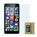 Produktbild doupi Premium 9H HD Hartglas Displayschutz Glasfolie Panzerfolie für Microsoft Lumia 640