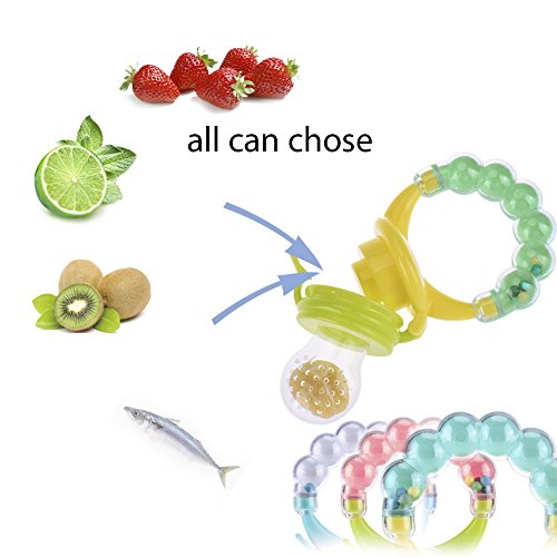 Per Baby Fresh Food Feeder Fruchtsauger Weiche Beikost Gemüse Obst Sauger - 3