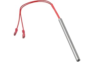 DRHOMEAM Pelletofenzünder, 300 W Ersatz-Glühzünder, Glühheizstab-Zünder-Set für Pelletöfen Modelle P6, P9 und P12 (Zündstab)