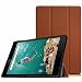 Produktbild HTC Nexus 9 Hülle Case - Fintie [SmartShell Series] Ultra Slim Lightweight Schutzhülle Tasche Cover mit Standfunktion und Auto Sleep / Wake Funktion für HTC Nexus 9 (8,9 Zoll) Tablet-PC by Google, Braun