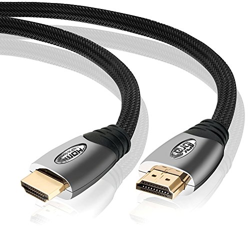 IBRA® PLATINUM 1.5m HDMI Kabel / kompatibel mit HDMI 2.0 (Ultra HD 4K 3D Full HD 1080p ARC Highspeed mit Ethernet)