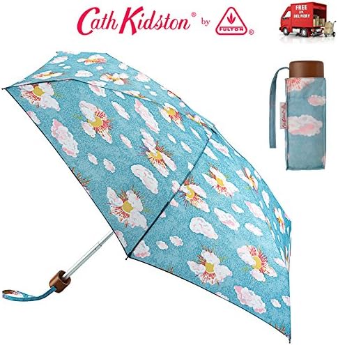 Cath Kidston Sunset Sky Folding Umbrella Matching Cover Handbag Size Tiny