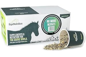 Equinutritive - No More Nerves - Calming Supplement For Horses - 100% Natural Ingredients (1 kg)