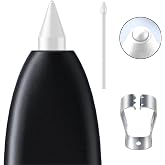 Galaxy Tab S10 FE Plus S Pen Silikon Soft Kalem Ucu 1 Adet Beyaz (&Uuml;r&uuml;n Kalem DEĞİLDİR)