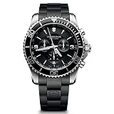 Victorinox Herren-Armbanduhr Maverick Chronograph Quarz Plastik 241696