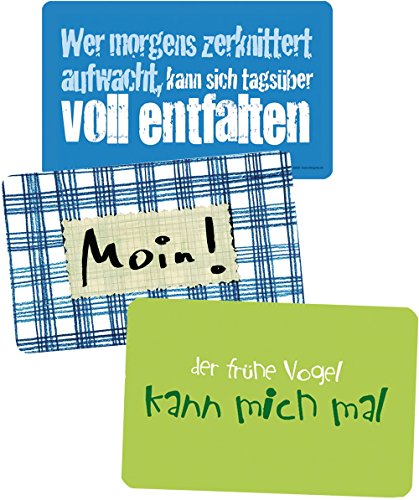 Frühstücksbrettchen-Set mit „Moin” von Inkognito