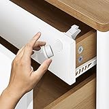 Matana Kindersicherheit Magnetschloss Sicherheitsschloss für Schränke und Schubladen, Babysicher Schrankschloss (Magic Lock)