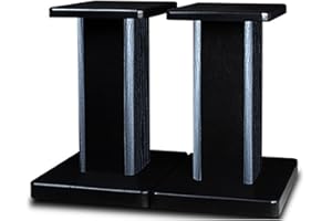 Ddasam stand per diffusori supporto per casse acustiche (30cm) per Cassa Audio Surround Robusto Supporto per Altoparlanti Home Theater Supporto per Altoparlanti Universale Supporto