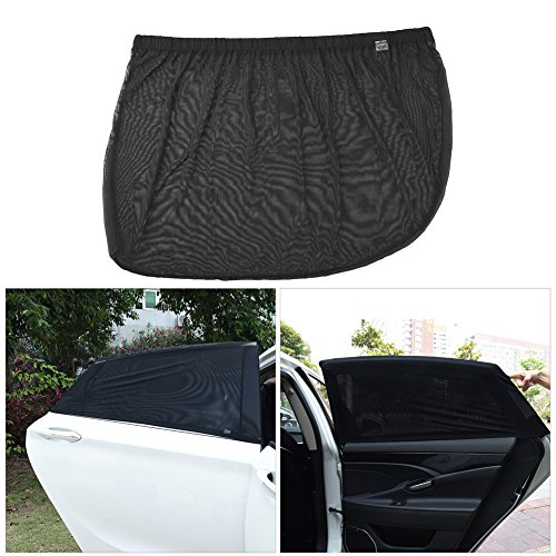 Uarter 2-er Auto Sonnenschutz Kinder Sonnenblende Auto mit UV Schutz Sonnenschutzrollo Auto für Seitenfenster Meshmaterial Schützt Mitfahrer, Baby, Kinder & Haustiere, 58.5 X 48 cm - 3