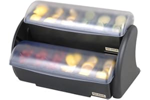 San Jamar BDS4266 Dome Stacker 1/1, 1,89 L tiefe Schalen, 0,47 L Standardschale