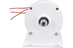 HYUDUO Dreiphasen-Generator 200W Gearless Gute Wärmeableitung H Isolierungsklasse Dauerhafte Aluminiumlegierung Shell Home Permanentmagnet Elektromotor Generator für vertikalen Horizont