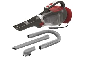 Black + Decker ADV1200 bärbar dammsugare – bärbara dammsugare (torr, utan påse, grå