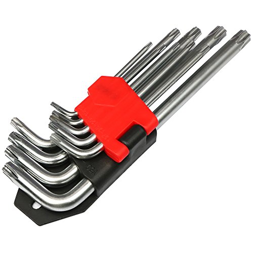 Set Chiavi Stella E-Torx 4 Pezzi - Doppia Estremit&agrave; Da E6 A E24 | Acciaio CRV Cromato