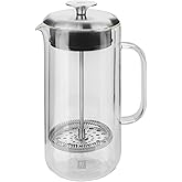 ZWILLING Sorrento Plus &Ccedil;ift Camlı French Press, 750 ml