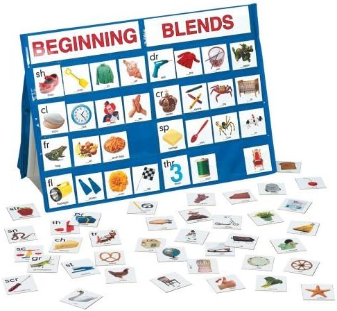 Table Top Pocket Chart Beginning Blends by Smethport