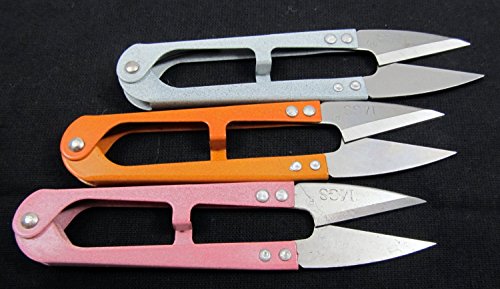 3x Fadenschere Nahttrenner Nähschere Handarbeitsschere Fadentrenner Miniblings - 3
