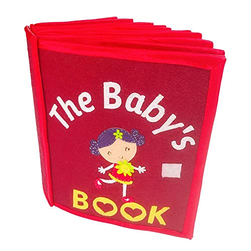 SUPERLOVE Libro Di Stoffa Per Bambini Lavabile E Usa Tessuto Manuale Per Bambini Libro Tridimensionale Promuovi Lo Sviluppo Cognitivo Della Prima Infanzia Adatto a bambini e neonati