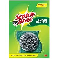 Scotch-Brite Stainless Steel Scrub Pad Calendar Pack, 15g , free worth 10/- scrub pad