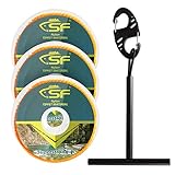 Material: hecho de nailon transparente, línea de pesca tippet de alta resistencia y peso ligero, es fácil de reemplazar.
