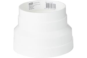 XAVAX HAMA Riduttore per foro cappa aspirante cucina, 100-125 mm