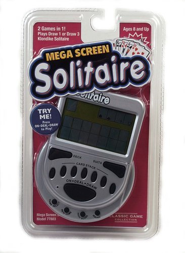 Preisvergleich Produktbild Solitaire with Large Easy to Read Screen by John N. Hansen