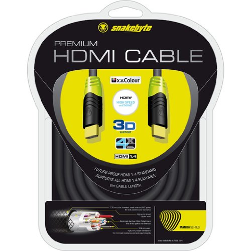Preisvergleich Produktbild MAMBA Premium HDMI Kabel - 2.0 m