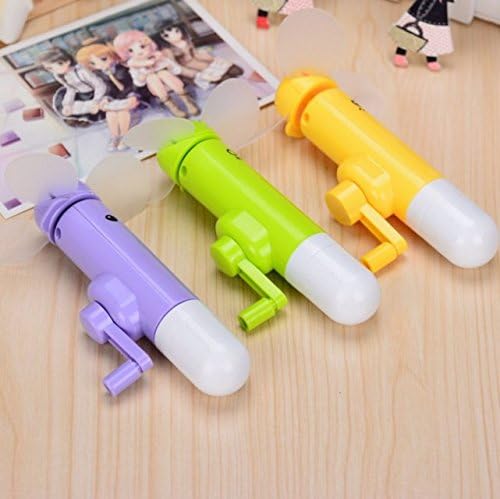 3pcs Children's portable small fan mini students small ball-point pen