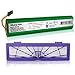 Produktbild morpilot Akku für Neato Boutvac mit Hepa Filter, 12V 4000mAh verlängert NiMh Akku für Neato Botvac Serie und Botvac D Serie Roboter, Botvac 70e, 75, 80, 85 Roboter Staubsauger 945-0129