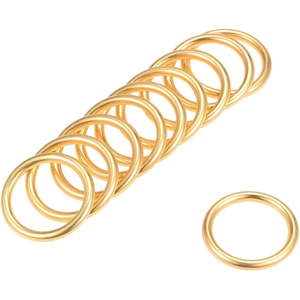 Metalen frame ring goud 30 cm met houder