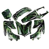 HMParts Verkleidung Set Dirt Pit Bike 125 -150 Typ 2 Tarn