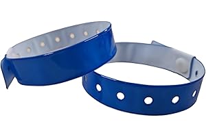 J&R Wristbands Vinyl Wristband 100-Piece Set