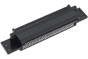 ASHATA 72 Broches Connecteur artouche de Jeu Adaptateur Slot Pièces de Rechange pour NES