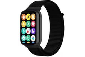 GoodZwetch Bransoletka kompatybilna z Xiaomi Mi Smart Band 8 Pro / 9 Pro / Redmi Watch 4 / Watch 5, regulowany pasek do zegarka, miękki nylonowy pasek zapasowy dla kobiet i mężczyzn