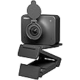 OBSBOT Meet 1080p Webcam 60fps, AI Powered Webcam With Noise Canceling Microphone, Beauty Mode, Blurred background, Wide Angle, HDR, Camera Privacy Cover, Web Camera for PC/Mac/Laptop/Zoom/Skype/Teams