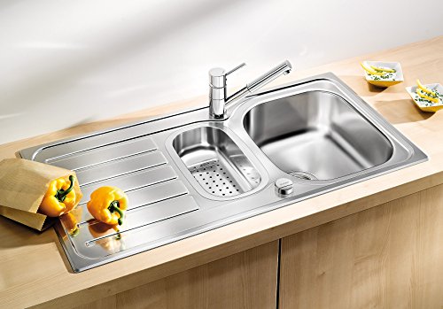Blanco Lanis 6 S Küchenspüle, Edelstahl Bürstfinish, 516049 - 2
