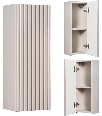 Cassetto Sospeso Giglio 100 Cm - Legno Nobilitato Tortora Opaco | Con Chiusura Soft-Close Per Bagno O Cucina - Foto 4