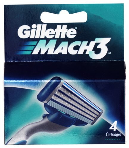 Preisvergleich Produktbild Gillette MACH3, 4 Stück