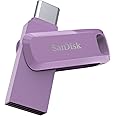 SanDisk Ultra Dual Drive Go USB Type- C, Lavender, India, 400MB/s 128GB, Mobile Pendrive