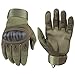 Produktbild Tactical Handschuhe, Army Military Rubber Hard Knuckle Outdoor Full Finger Touchscreen-Handschuhe für Herren Radfahren Motorrad Jagd Shooting Wandern Camping,Armee-Grün, XL