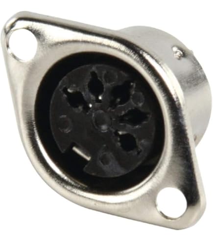 Connettori Angolo 180 3 180&deg; A 5 Poli - Per Saldatura E Protezione