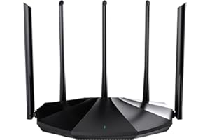 Tenda Router WiFi 6 AX1500, Doble Banda 2.4GHz/5GHz, Puerto LAN/WAN Gigabit, 5 Antenas de 6dBi, Modo Repetidor, Control Parental, WPA3, OFDMA, MU-MIMO, Beamforming, RX2 Pro Wi-Fi 6 Router