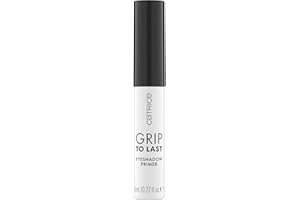 ‎CATRICE Catrice Grip to Last Eyeshadow Primer, Lidschatten Grundierung, Nr. 010, Transparent, langanhaltend, natürlich, vegan, ohne Mikroplastikpartikel, Nanopartikel frei, ohne Parfüm, 1er Pack (8ml)